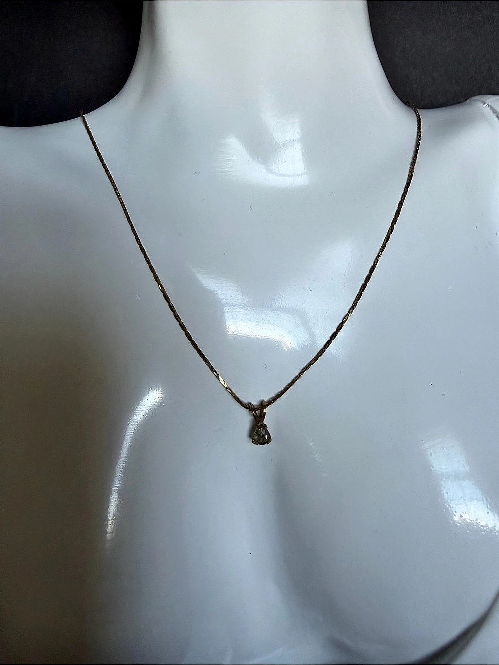 Gold-Tone Pendant Necklace